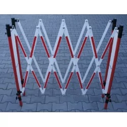 Mobilní roztahovací zábrana RX4 - reflexní